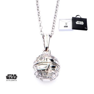 Body Vibe X Star Wars - Sterling Death Star necklace