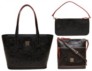 Dooney and Bourke x Star Wars - black leather embossed Star Wars bags