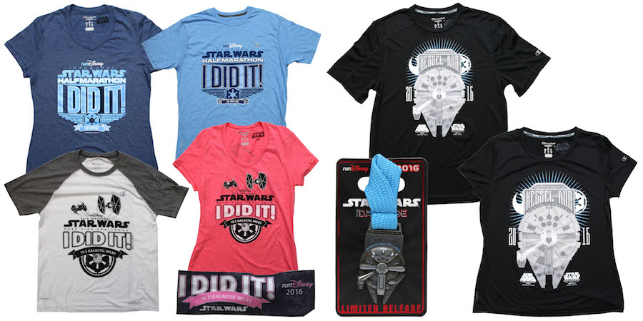 Run Disney Dark Side apparel