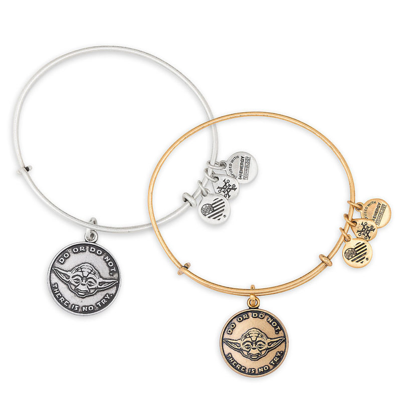 Disney Store - Alex And Ani 'Do Or Do Not, There Is No Try' bracelets