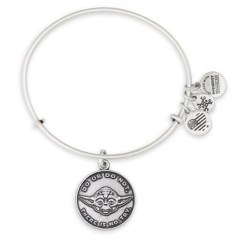 Disney Store - Alex And Ani 'Do Or Do Not, There Is No Try' bracelet (silver tone)