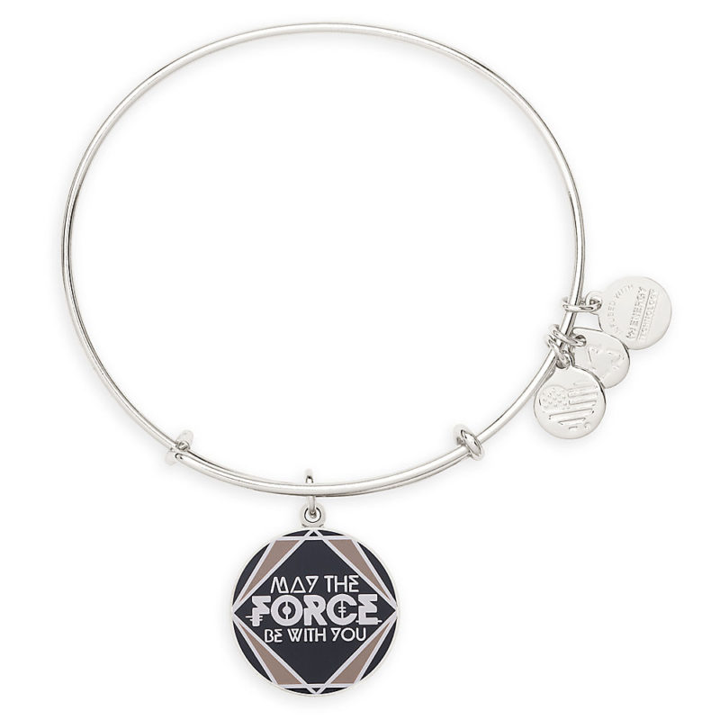 Disney Store - Alex And Ani 'May The Force Be With You' bracelet (silver tone)