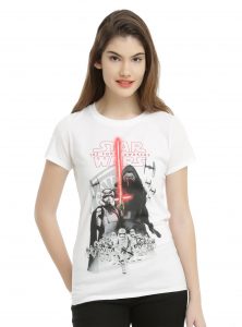 Hot Topic - women's The Force Awaken First Order t-shirt (front)