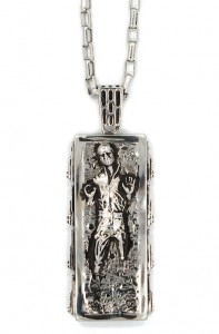 Karmaloop - Han Cholo x Star Wars Han in carbonite necklace
