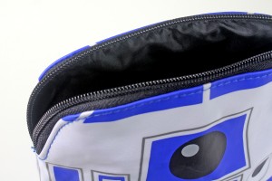 R2-D2 cosmetic bag by Loungefly (interior)