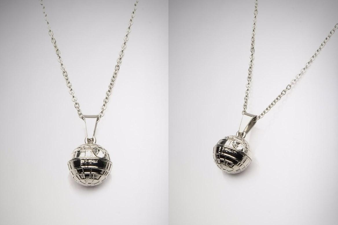 Death Star necklace at Spencers