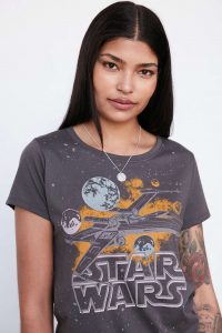 Urban Outfitters - women's Star Wars galaxy tee