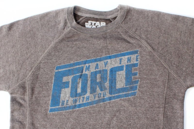 Her Universe - women's 'May The Force Be With You' sweatshirt