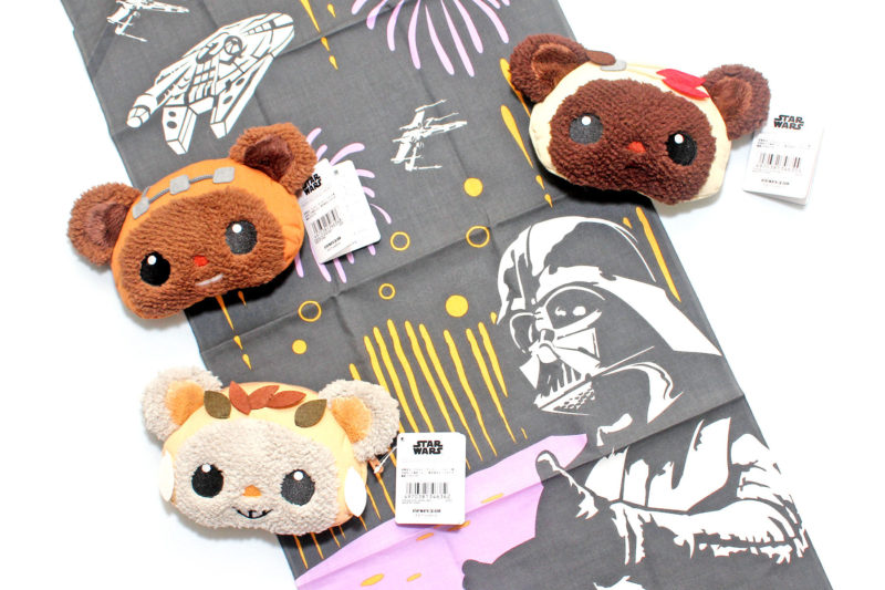 Ewok 'face pouch' coin purses from Japan