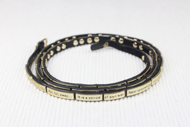 Love And Madness - Star Wars ANH crawl wrap bracelet
