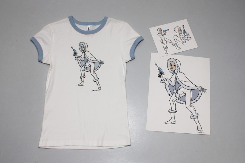 Women's Star Wars micro series Clone Wars Padme' t-shirt