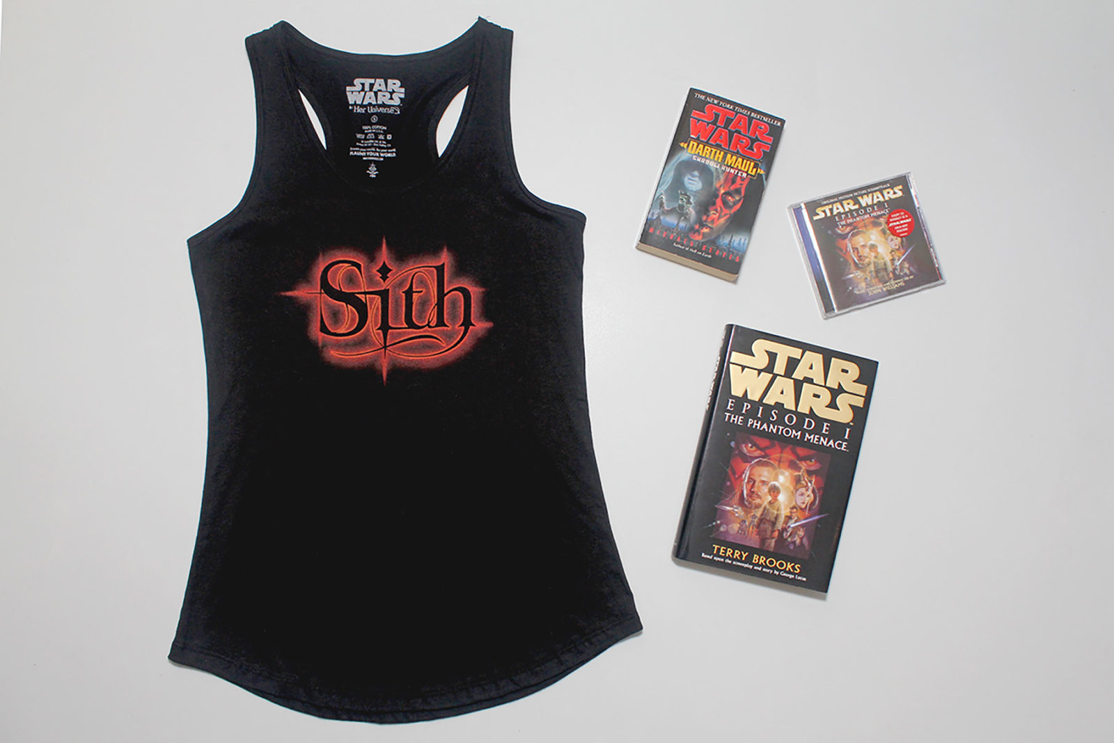 Women's Darth Maul themed Sith tank top by Her Universe