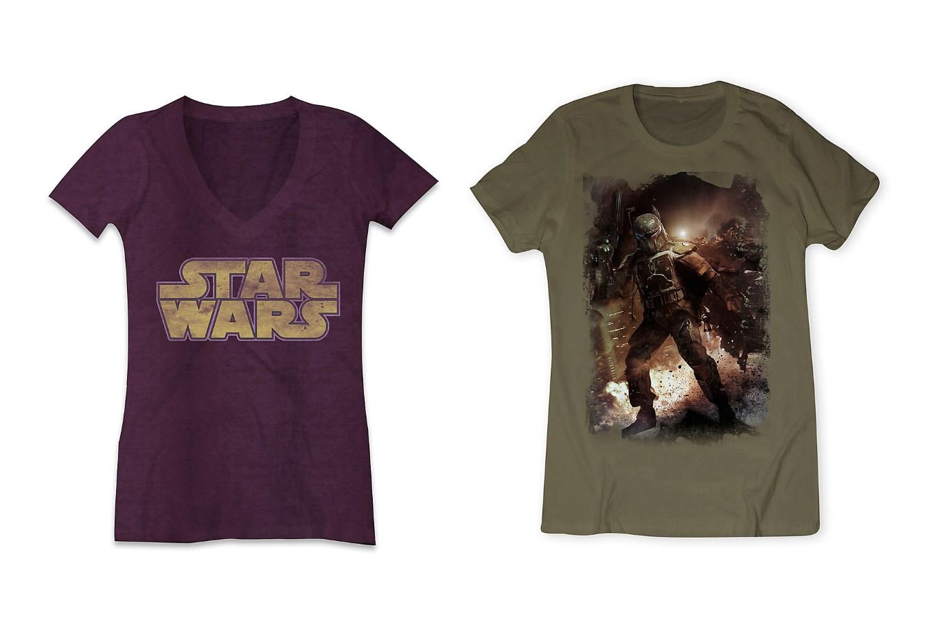 Disney Store - women's 'May the 4th' limited release tees