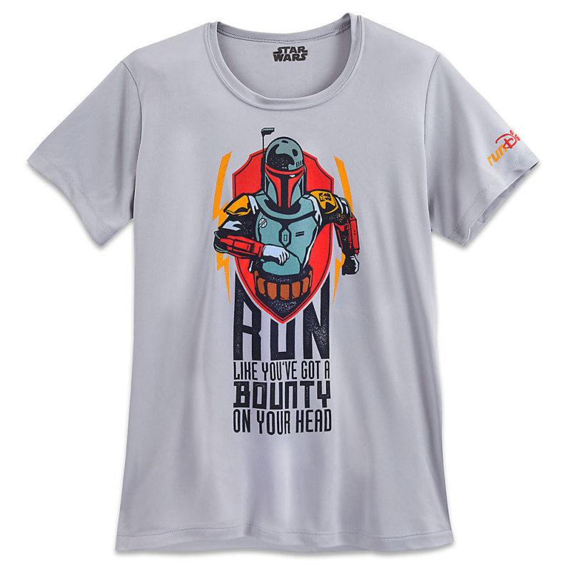 Disney Store - womens' Run Disney Boba Fett t-shirt