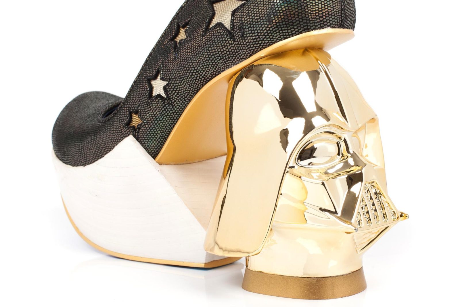 Irregular Choice – Golden Vader heels!