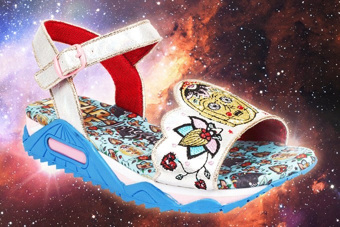 Irregular Choice x Star Wars - women's 'Floral Droid' sandals