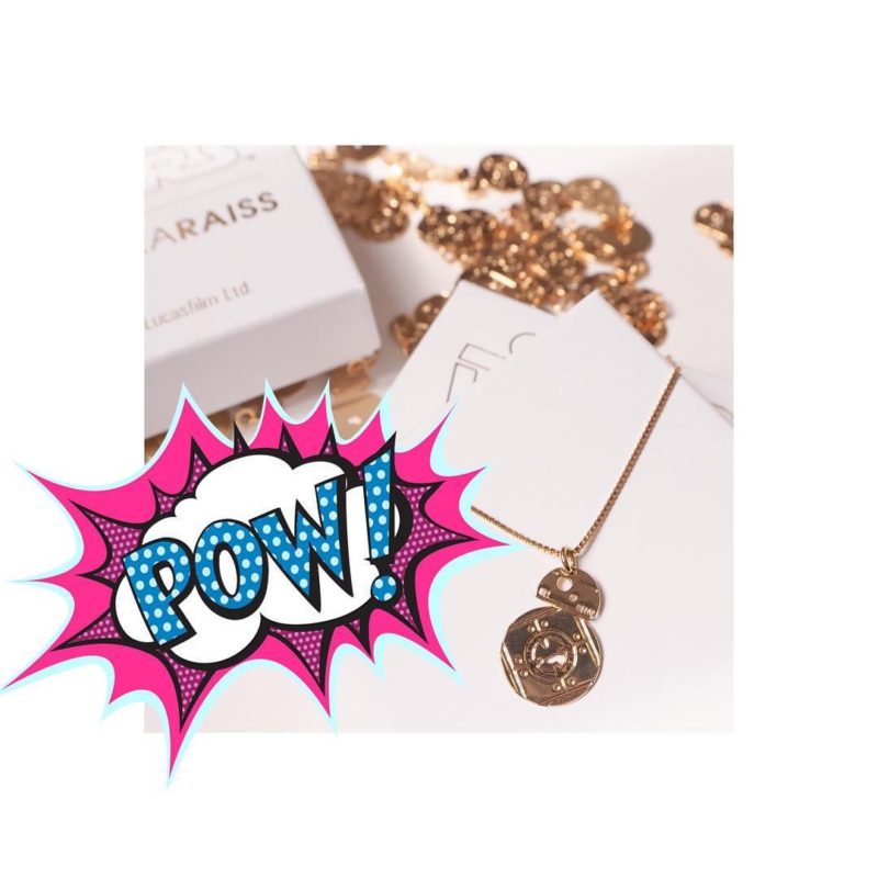 MALAIKARAISS x Star Wars - gold BB-8 necklace