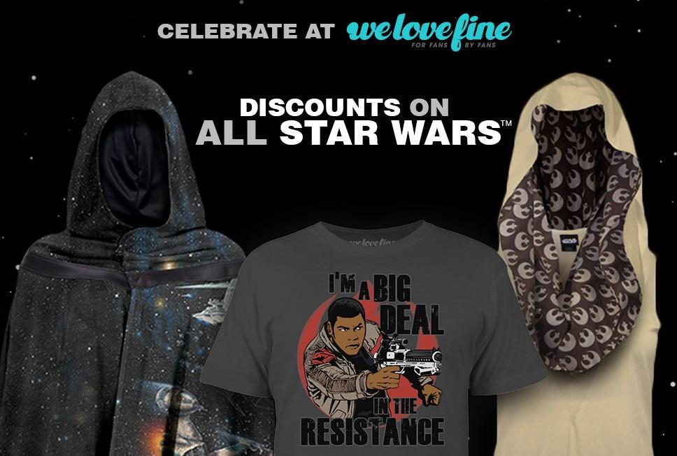 May the 4th sale at We Love Fine