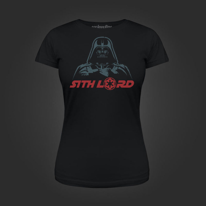 We Love Fine - women's 'Sith Lord' t-shirt
