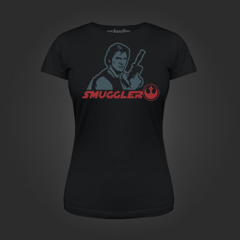 We Love Fine - women's 'Smuggler' t-shirt