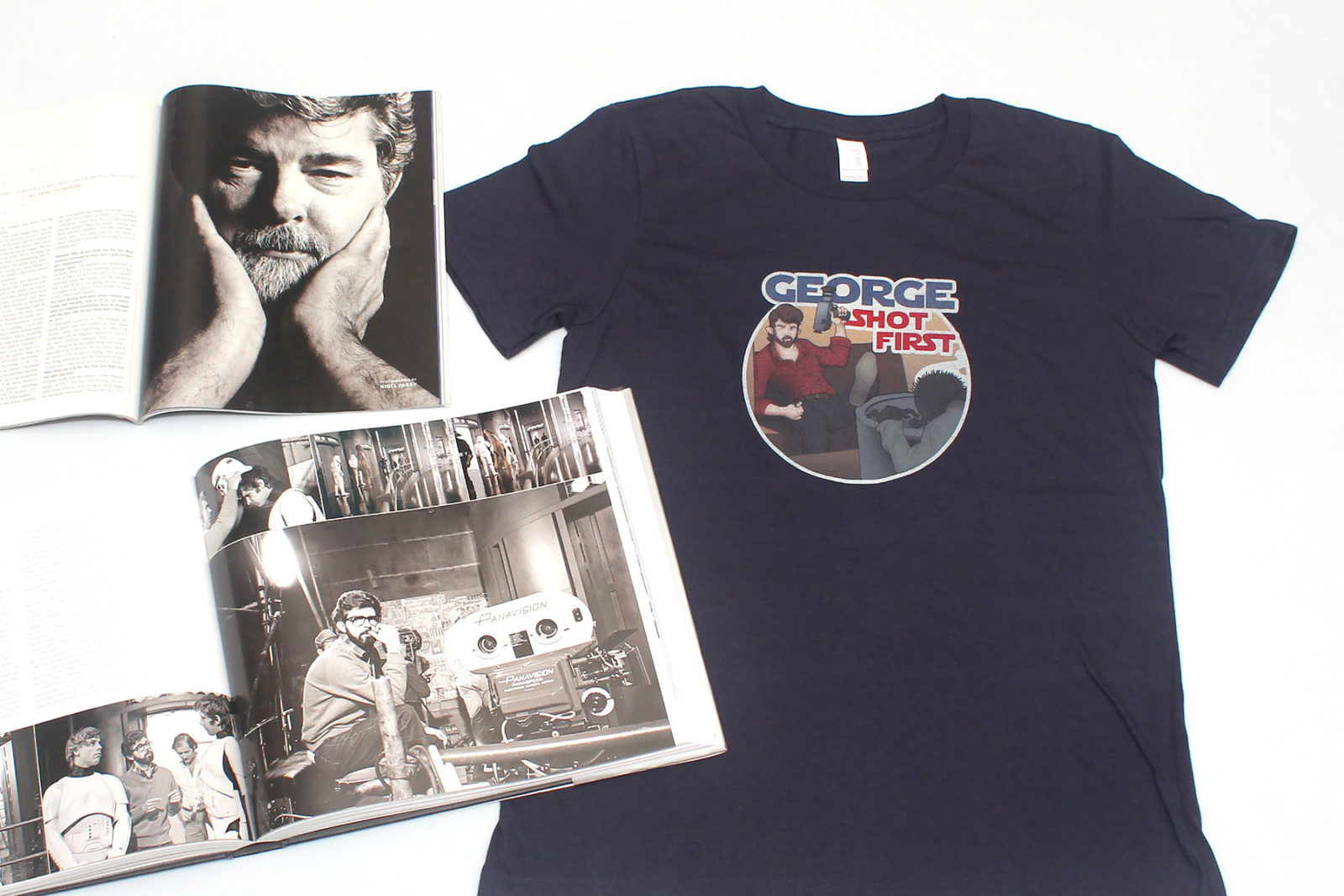 Review – George Shot First t-shirts