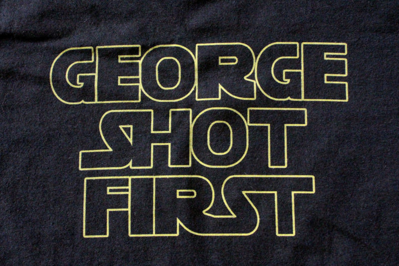 George Shot First - women's Logo tee