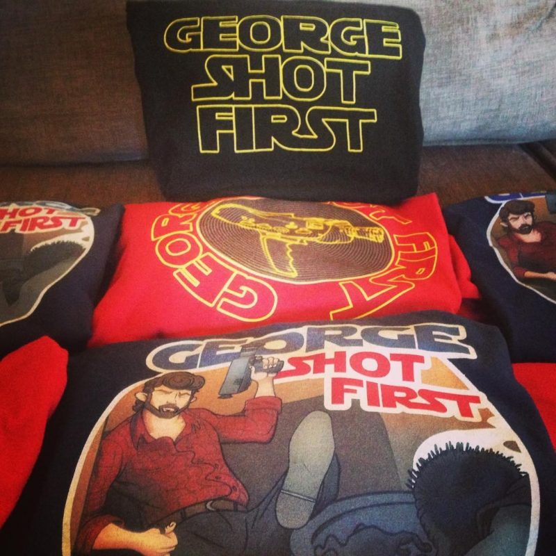 George Shot First - t-shirt designs