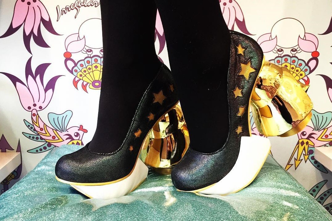 Irregular Choice x Star Wars - Golden Vader heels