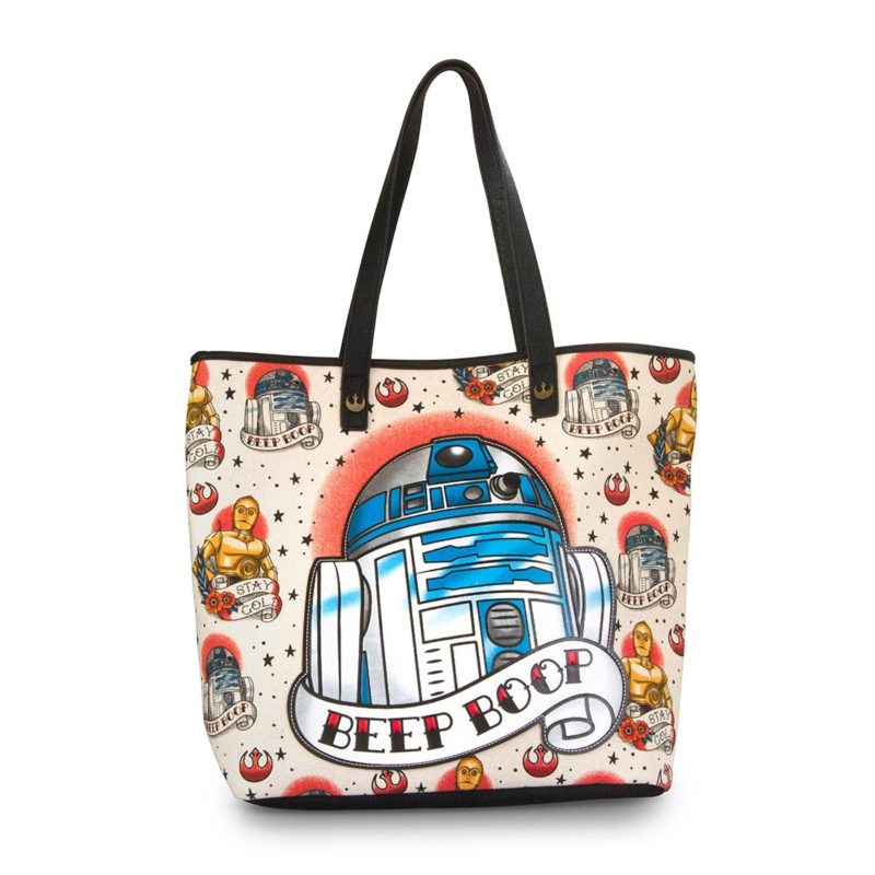 Loungefly - R2-D2 tattoo tote bag