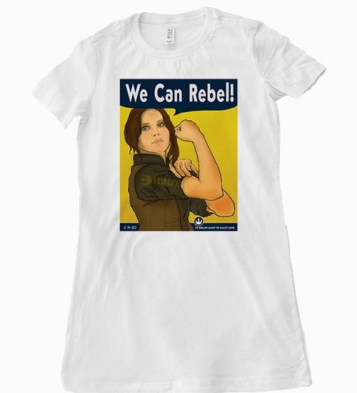 Beep Boop Beep Clothing - women's We Can Rebel tee