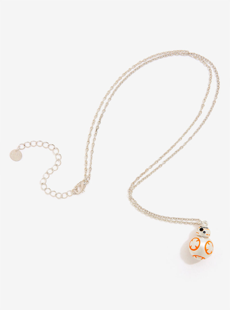 Box Lunch - BB-8 Sterling Silver Plated Necklace