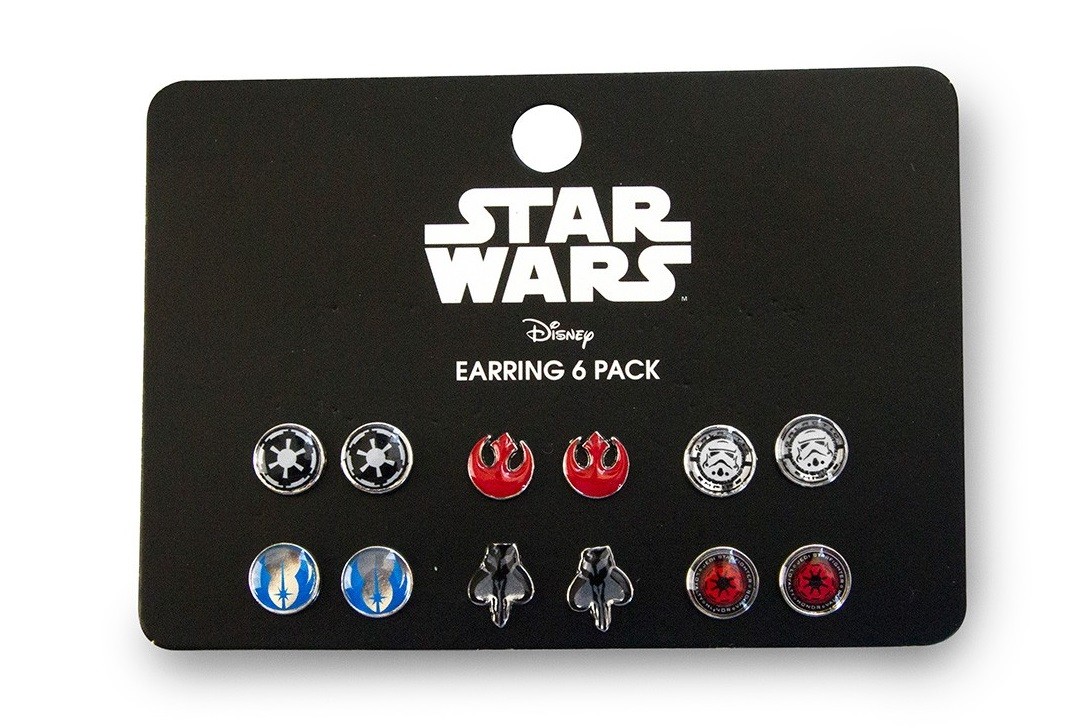 Loungefly - Star Wars symbols earring set (6 pairs)