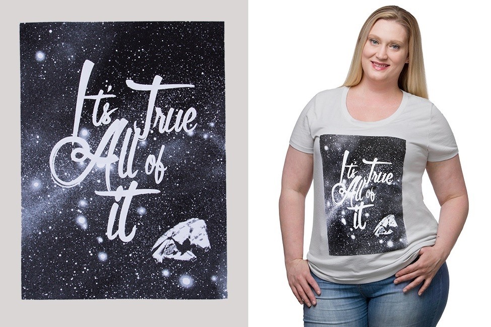 Thinkgeek - women's plus size 'It's True All Of It' tee