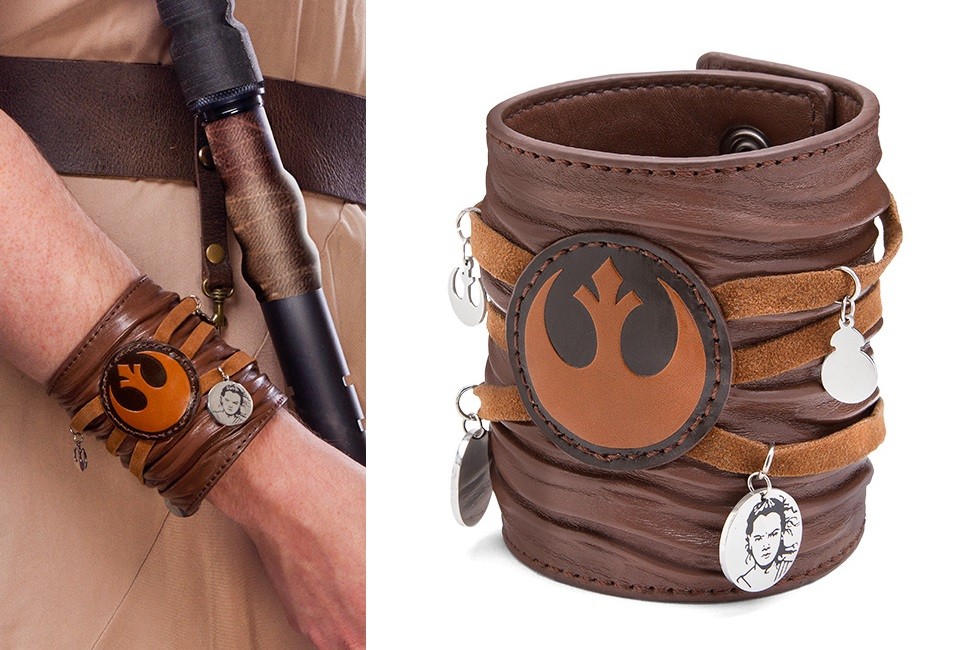 Thinkgeek - Rey leather cuff bracelet