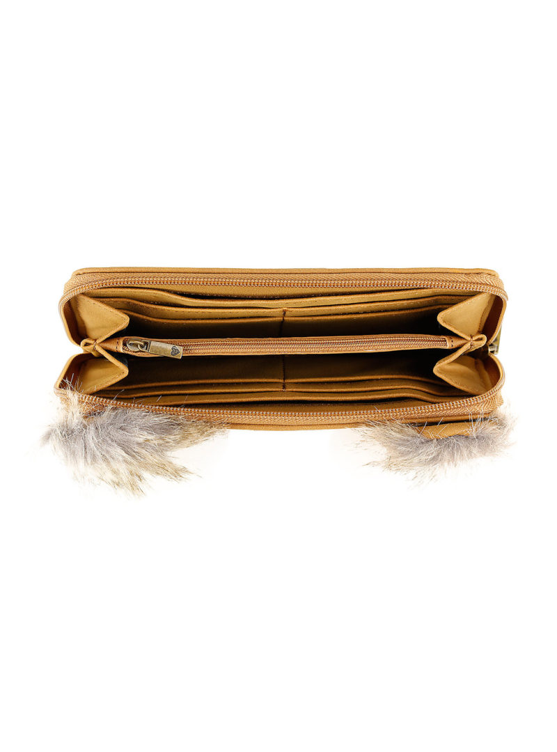Hot Topic - Loungefly Ewok fuzzy zip wallet