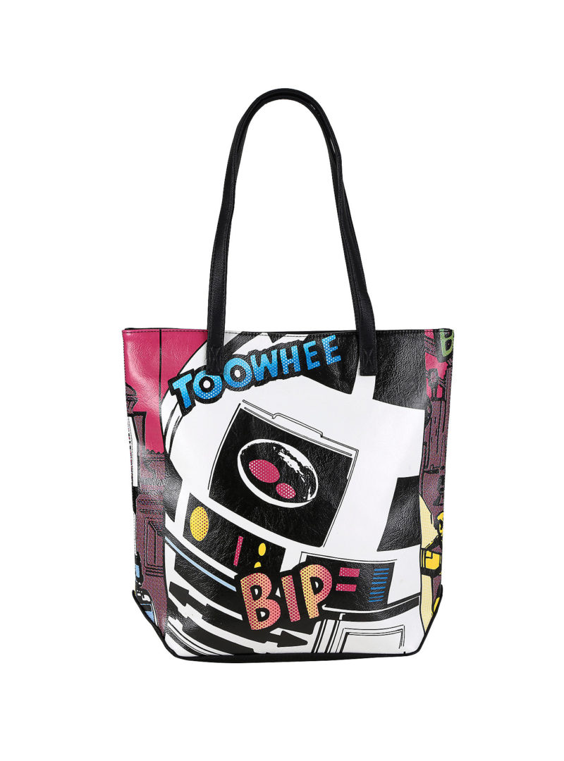 Hot Topic - Loungefly R2-D2 pop art faux leather tote bag