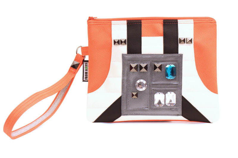 Sent From Mars - Luke Skywalker inspired clutch bag with wristlet