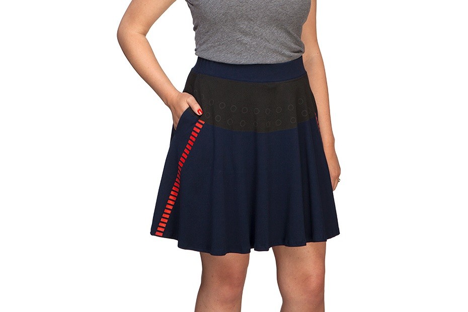 Exclusive I Am Han Solo skirt at Thinkgeek