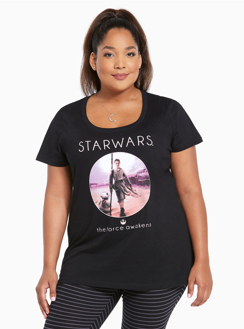 Torrid - women's plus size Rey scoop tee