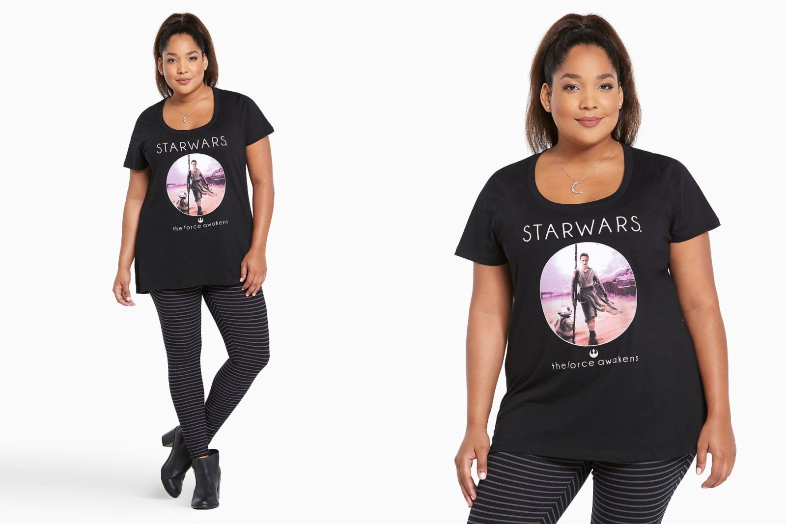 Women’s Rey scoop tee at Torrid
