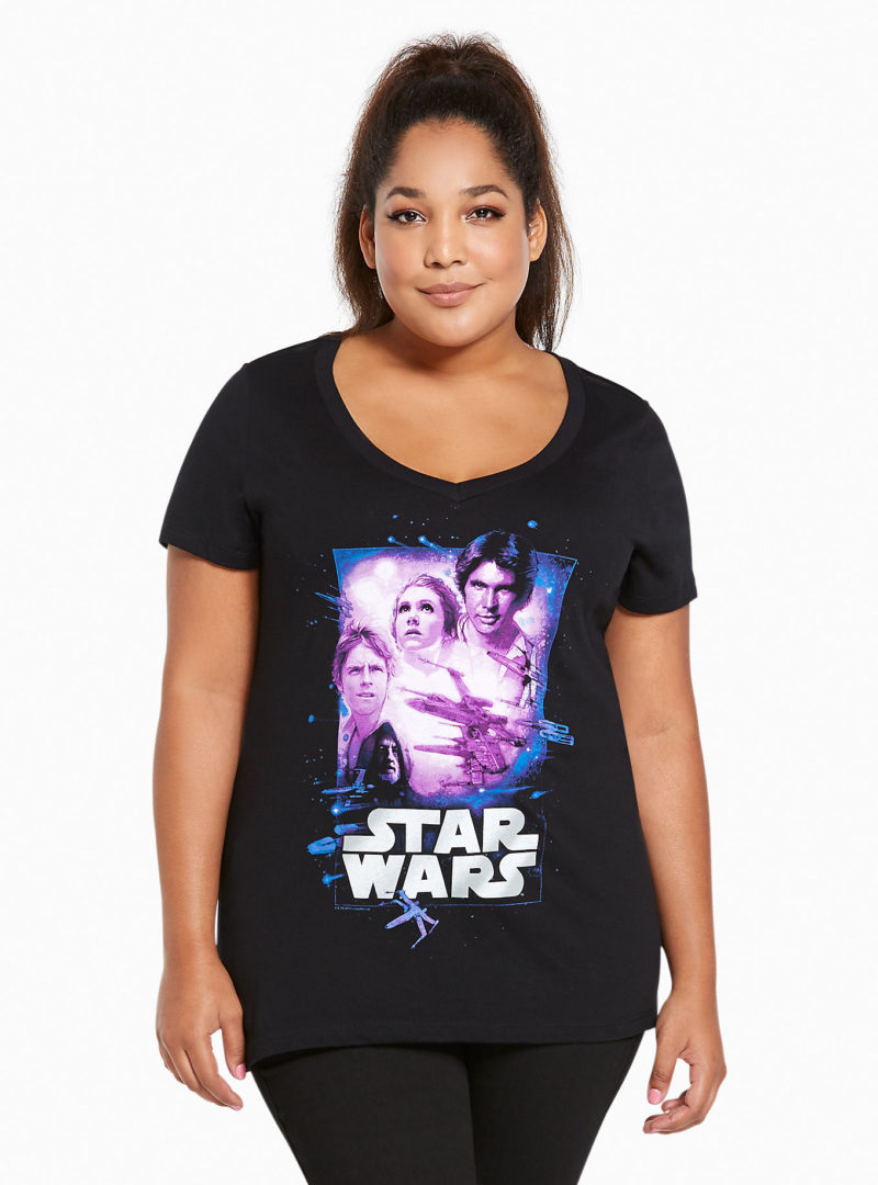 Torrid - women's plus size Star Wars poster tee