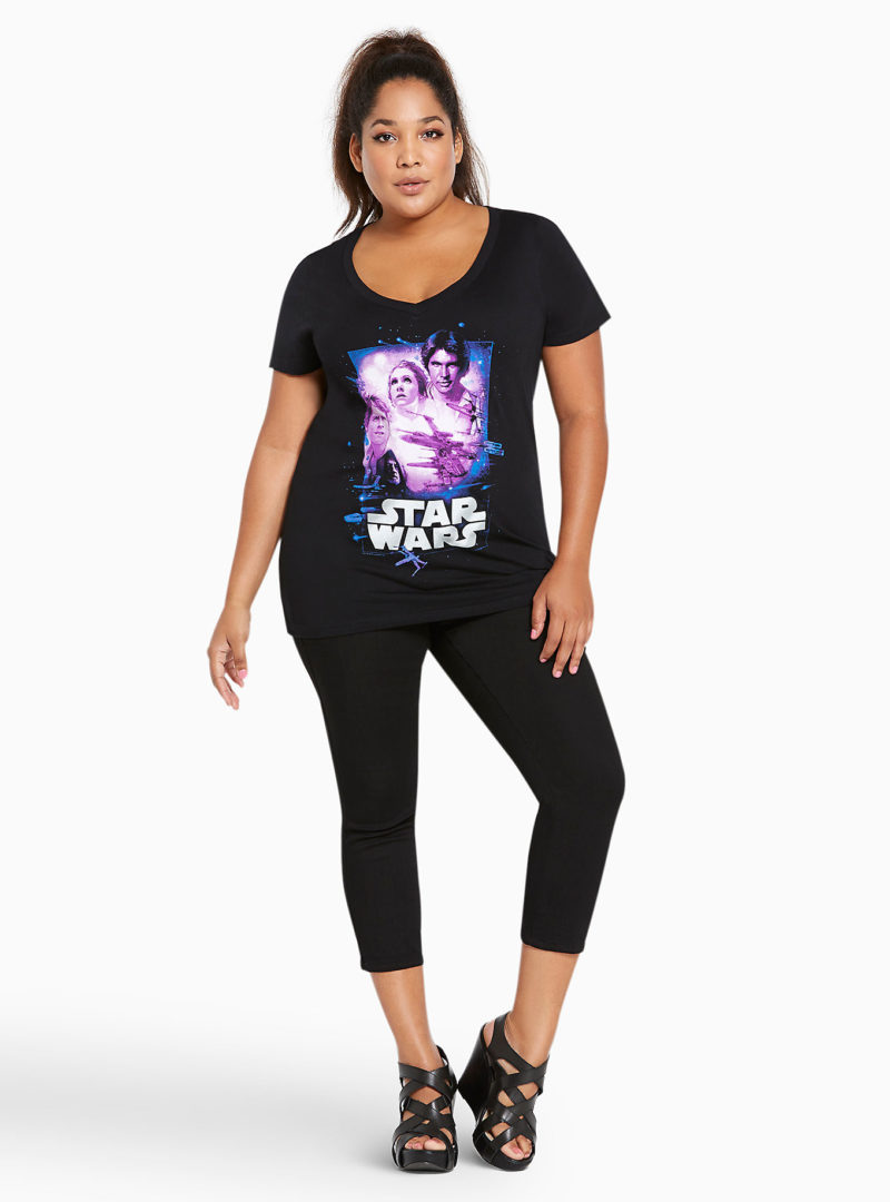 Torrid - women's plus size Star Wars poster tee