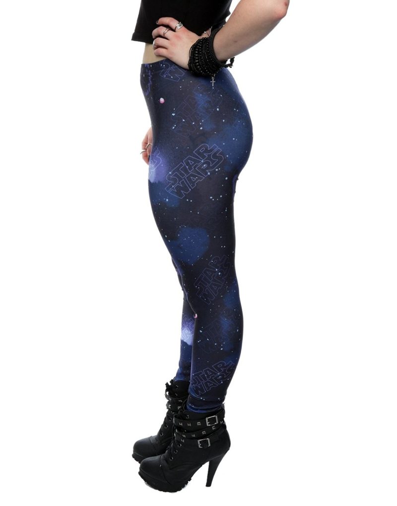 Amazon - Absolute Cult x Star Wars TFA galaxy pattern leggings