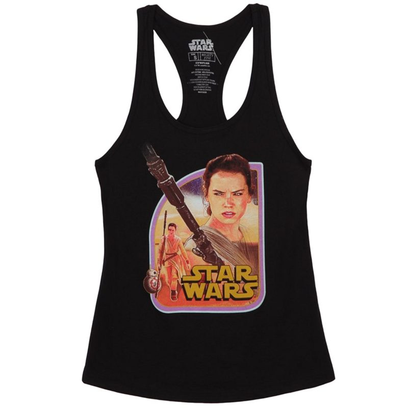 Amazon - women's Rey poster racerback tank top