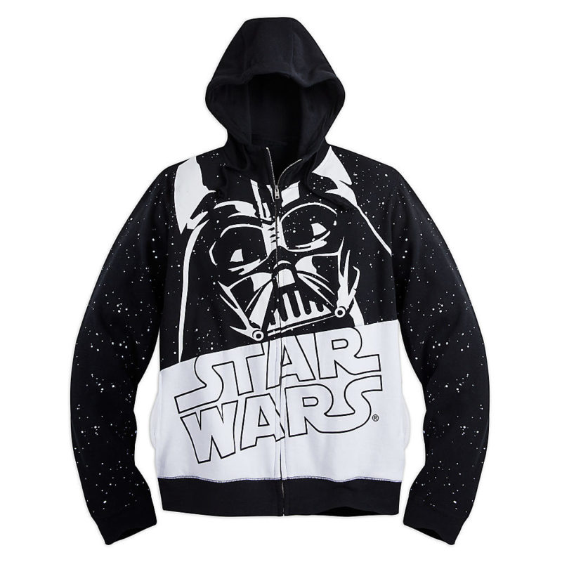 Disney Store - unisex Darth Vader zip fleece hoodie