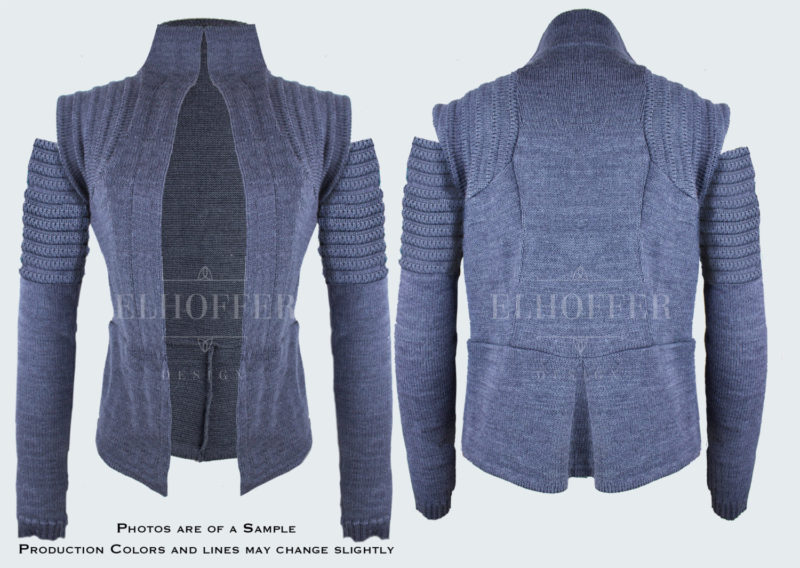 Elhoffer Design - Galactic Scavenger Vest with Arm Warmers (grey)