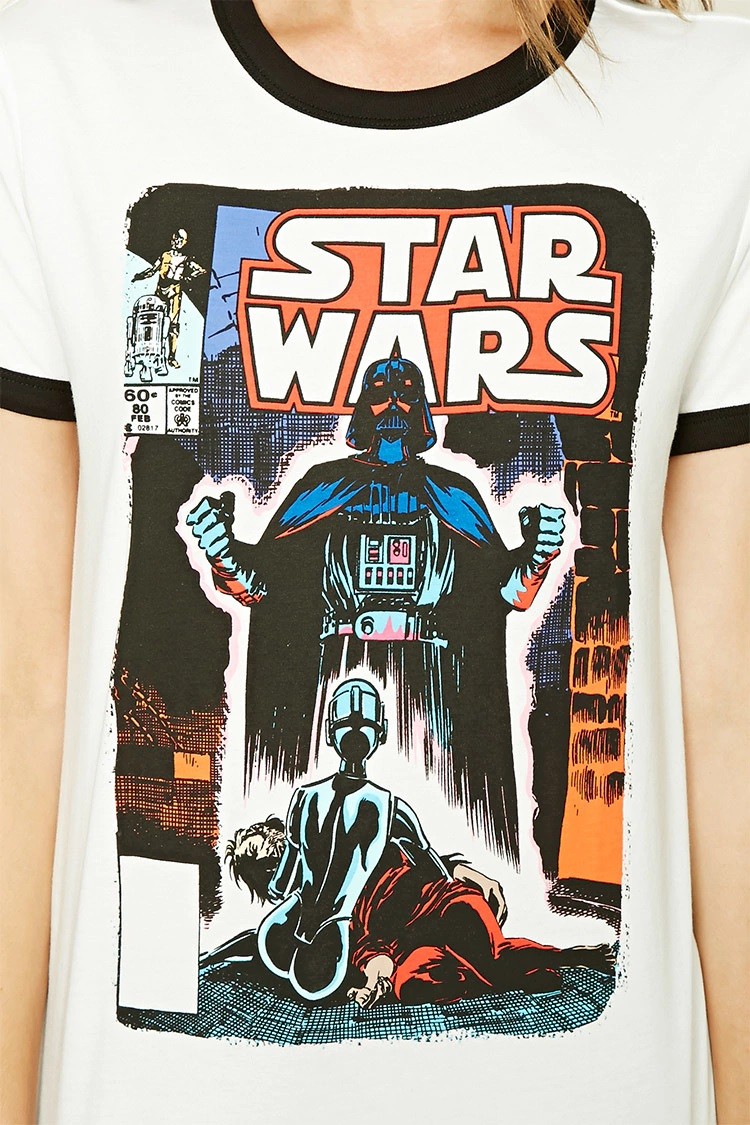 Star Wars Graphic ringer tee at Forever 21 - The Kessel Runway