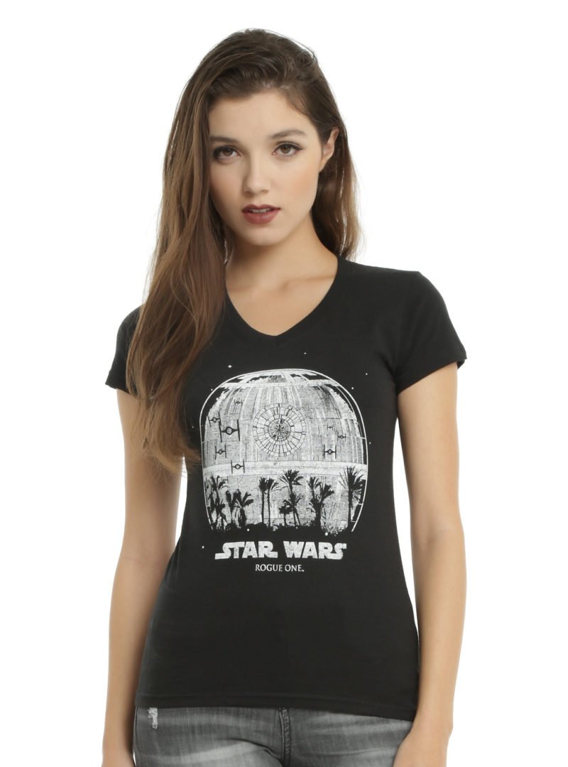 Hot Topic - women's Rogue One Death Star tee