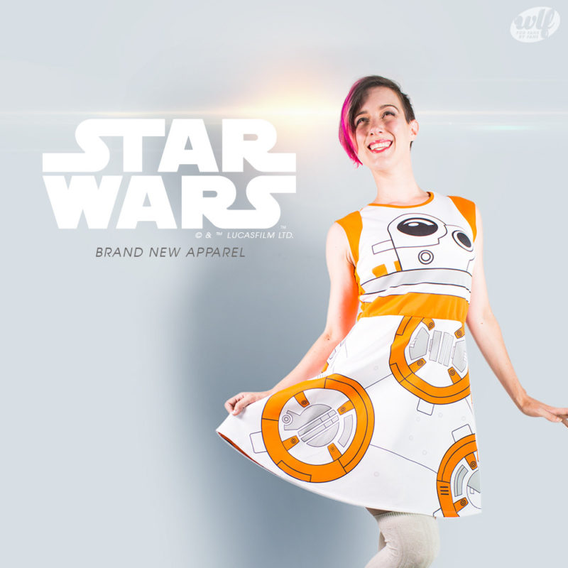 We Love Fine x Star Wars - BB-8 skater dress
