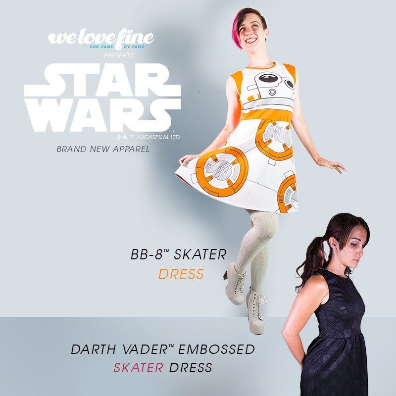 We Love Fine x Star Wars - new women's apparel
